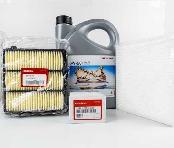 Bakım Seti Honda Civic 2021-2025 FE1 (Orjinal Yağ, Orjinal Yağ Filtresi Orjinal Hava İthal Polen Filtresi)0w20