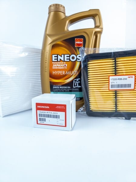 Npe Bakım Seti Honda Jazz 2009-2012 (Eneos 5w30,Orjinal Yağ Filtresi,Npe Hava ve Polen Filtresi)