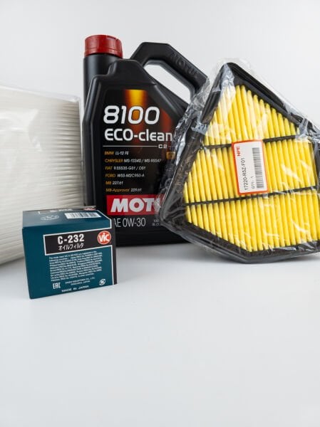 NPE Crv 2015-2019 (Japon Yağ Filtre/İthal Hava Polen) Motul 0w30 5 Litre