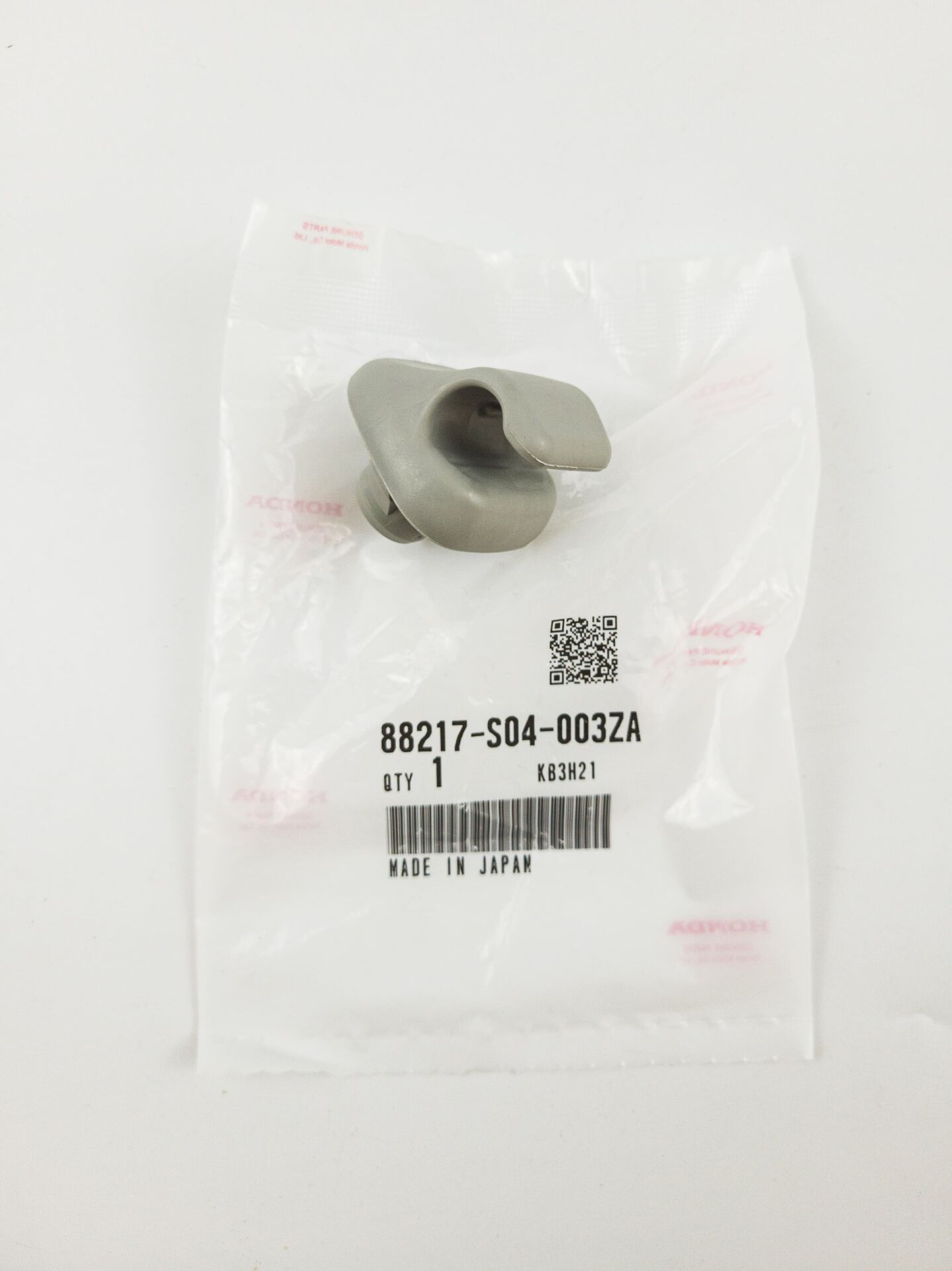 Orjinal Honda Civic 2007-2011 Fd6 Gri Güneşlik Klipsi