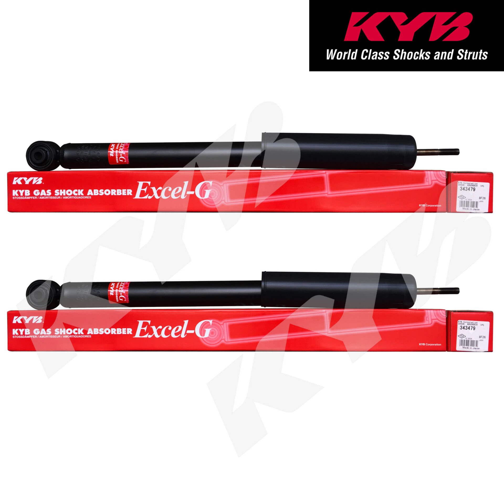 KYB Honda Civic 2007-2011 Fd6 Arka Amortisör Takım Sağ-Sol