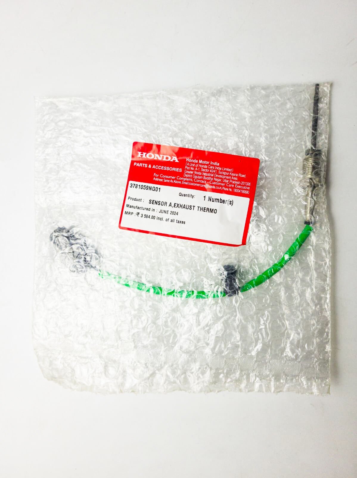 Orjinal Partikül Sensörü Civic 2017-2021 Dizel 37810-59N-G01