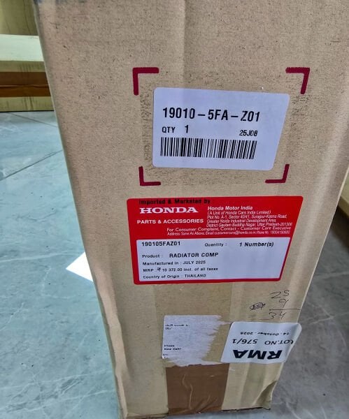 Orjinal Su Radyatörü Honda Civic 2017-2021 FC5 1.6