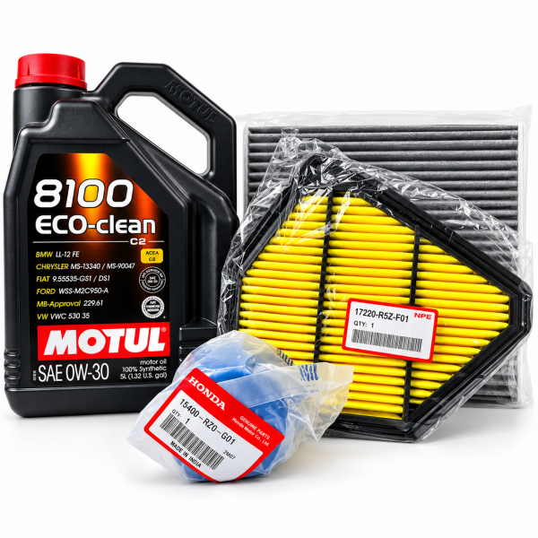 NPE Crv 2016-2019 Bakım Set (Orjinal Yağ Filtre/İthal Hava Polen) Motul 0w30 5 Litre
