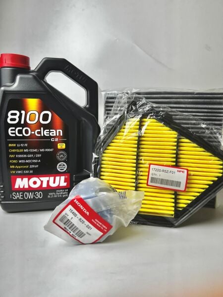 NPE Crv 2016-2019 Bakım Set (Orjinal Yağ Filtre/İthal Hava Polen) Motul 0w30 5 Litre