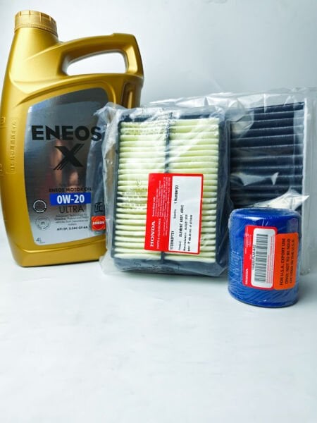 Bakım Seti Honda City 2021-2025 Jazz 2016-2020 (Orjinal 10 Delikli Yağ Filtresi Seti)