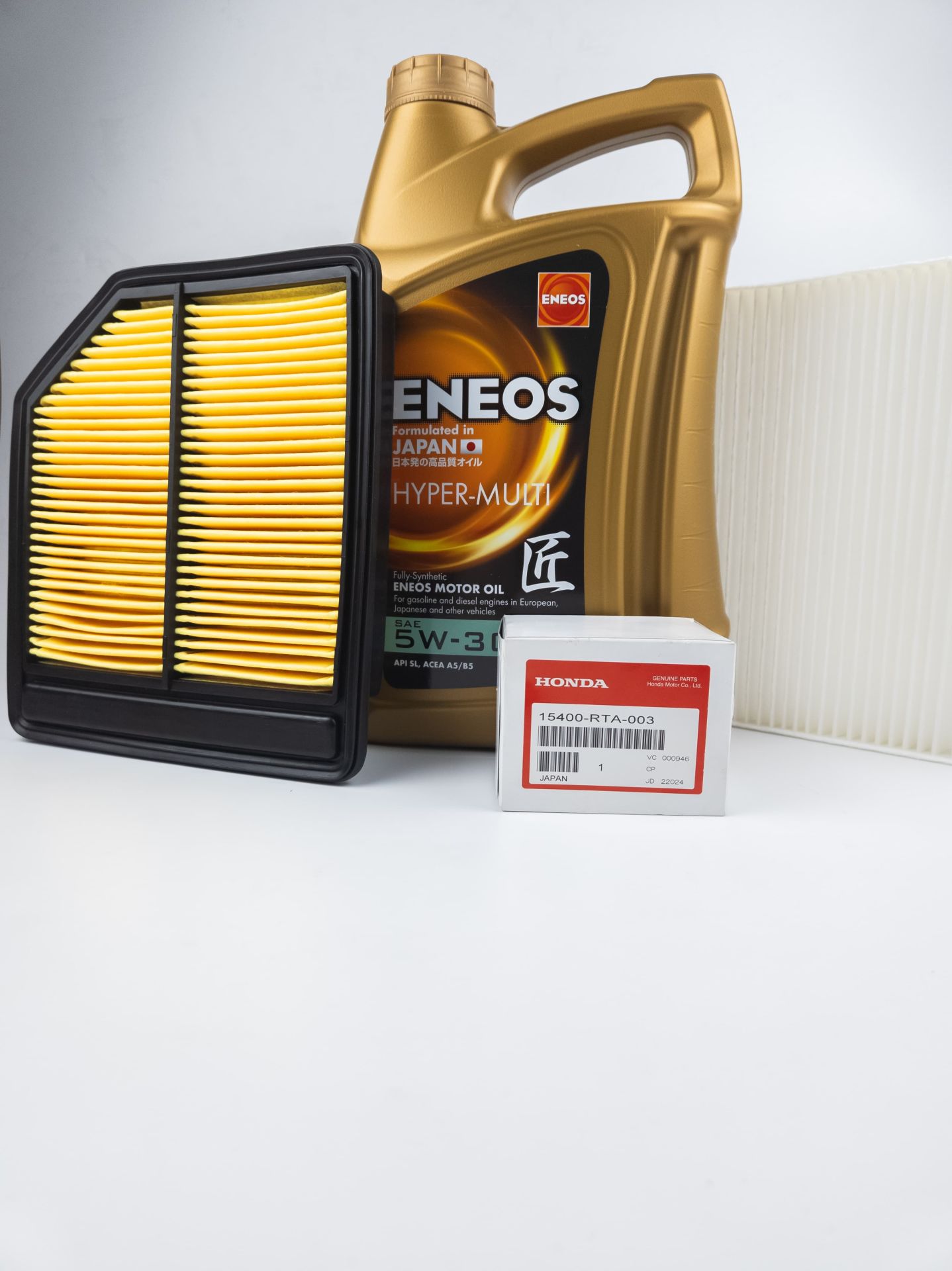 NPE Civic 2007-2011 Fd6 Bakım Set (Orjinal Yağ Filtre/İthal Hava Polen)Eneos 5w30