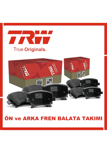 TRW Honda Jazz 2004-2008 Ön ve Arka Fren Balata Takımı(Diskli Tip)
