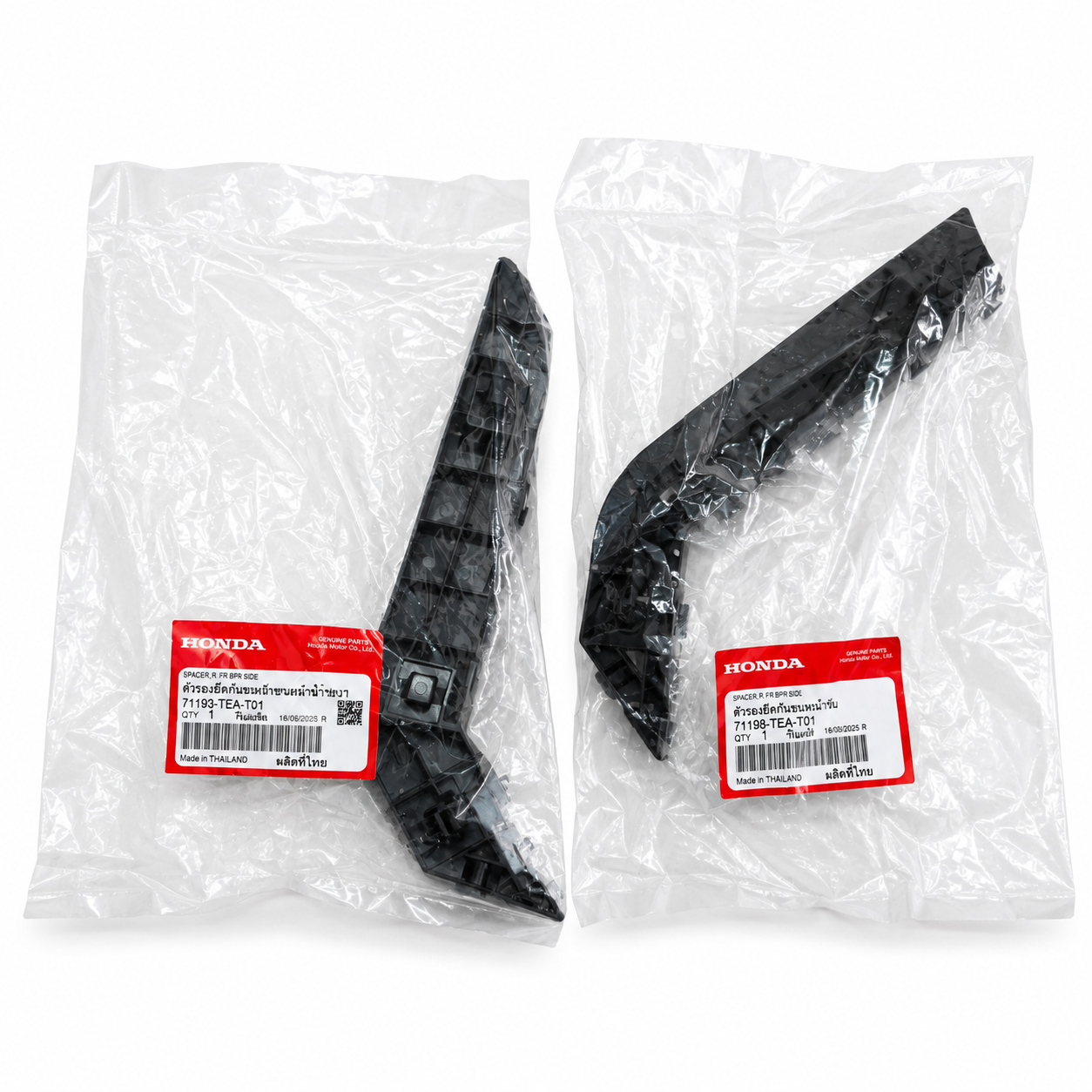 Orjinal Tampon Braket Sağ-Sol Takım Honda Civic 2017-2021 Fc5