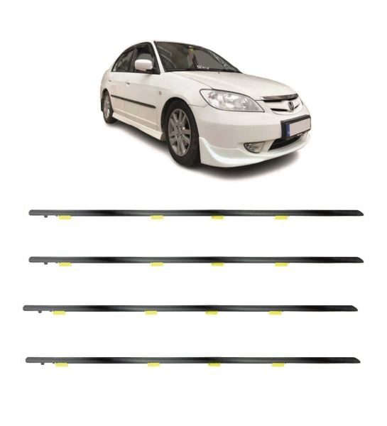 NPE Honda Civic 2002-2006 Vtec Çıta Cam Sıyırıcı Fitil Takım 4 Kapı