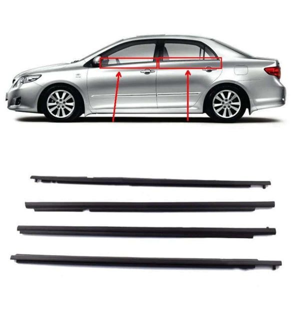 NPE Toyota Corolla 2007-2011 Dış Cam Sıyırıcı Fitil Takım Yüksek Kalite