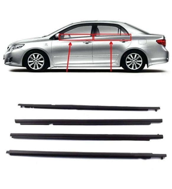 NPE Toyota Corolla 2007-2011 Dış Cam Sıyırıcı Fitil Takım Yüksek Kalite