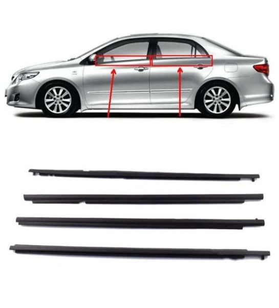 NPE Toyota Corolla 2007-2011 Dış Cam Sıyırıcı Fitil Takım Yüksek Kalite