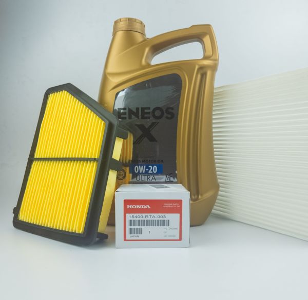 NPE Civic 2017-2022 Fc5 Bakım Set (Orjinal Yağ Filtre/İthal Hava Polen) Eneos 0w20