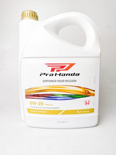 Honda Orjinal Motor Yağı 0w20 4 Litre Servis Ürünü