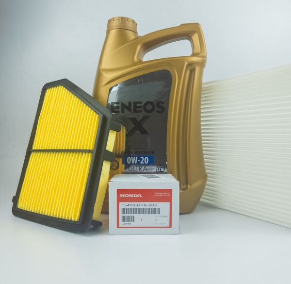 NPE Civic 2012-2016 Fb7 Bakım Set (Orjinal Yağ Filtre/İthal Hava Polen) Eneos 0w20